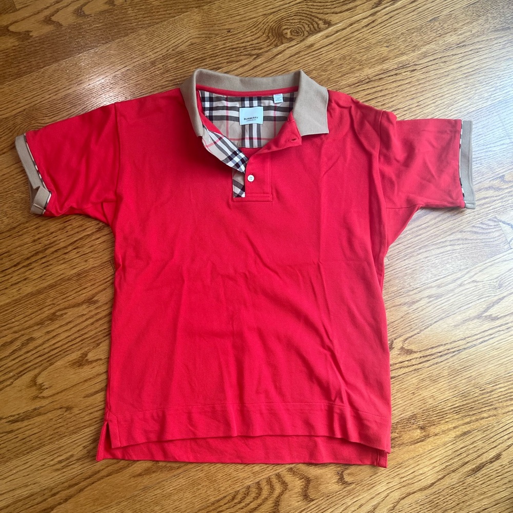 Boys Burberry Polo